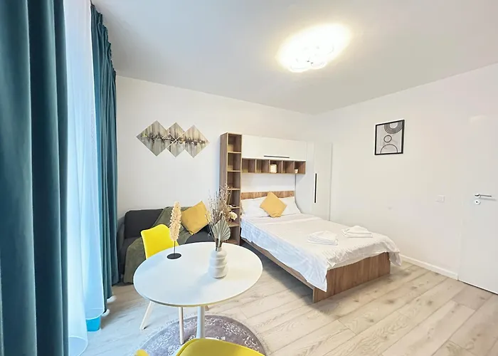 Modern - Near Plaza Mall With Balcony